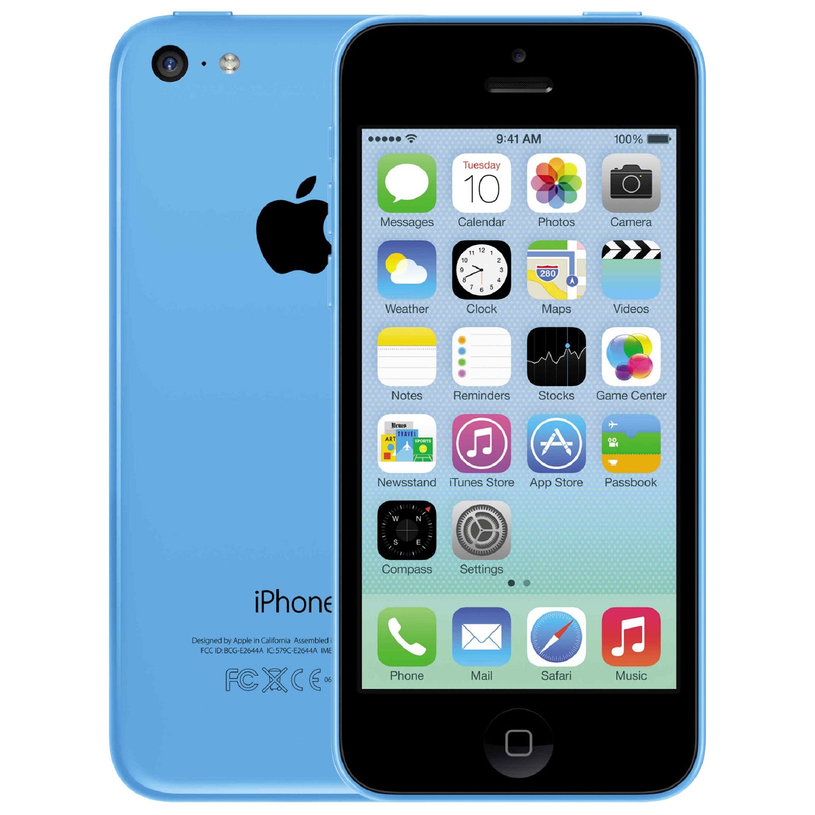 Apple iPhone 5C (16GB, Blue) - Excellent