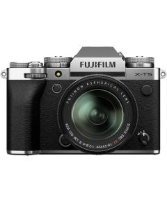 FUJIFILM X-T5 Mirrorless Camera Kit with XF 18-55mm f/2.8-4 Lens Silver - Brand New