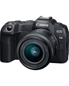 Canon EOS R8 Mirrorless Camera with RF 24-50mm f/4.5-6.3 IS STM Lens - Brand New