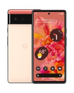 Google Pixel 6 5G (128GB, Kinda Coral) - Excellent - Unlocked