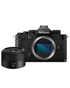 Nikon Z f Mirrorless Camera (Black) with 40mm f/2 Lens - Brand New