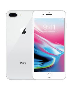 Apple iPhone 8+ Plus (64GB, Silver) - Excellent