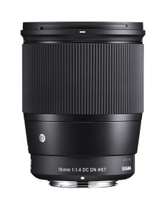 Sigma 16mm f/1.4 DC DN Contemporary Lens for Sony E - Brand New
