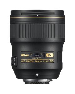 Nikon AF-S NIKKOR 28mm f/1.4E ED Lens - Brand New