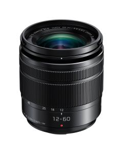 Panasonic LUMIX G 12-60mm f/3.5-5.6 ASPH O.I.S. Lens Black - Brand New