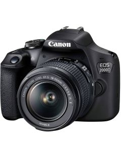 Canon EOS 2000D Kit EF-S 18-55mm f/3.5-5.6 DC III Digital SLR Camera - Brand New