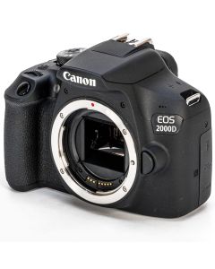 Canon EOS 2000D Body Digital SLR Camera Black - Brand New