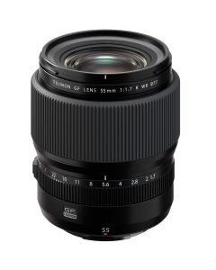 FUJIFILM GF 55mm f/1.7R WR Lens (FUJIFILM G) - Brand New