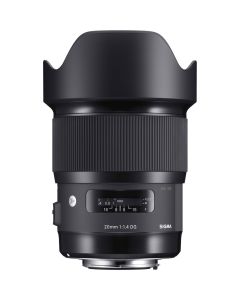 Sigma 20mm f/1.4 DG HSM Art Lens for Sony E - Brand New