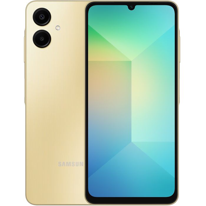 Samsung Galaxy A06 Dual SIM (4GB RAM, 128GB, Gold) - Buy Now