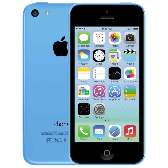 Apple iPhone 5C (16GB, Blue) - Excellent